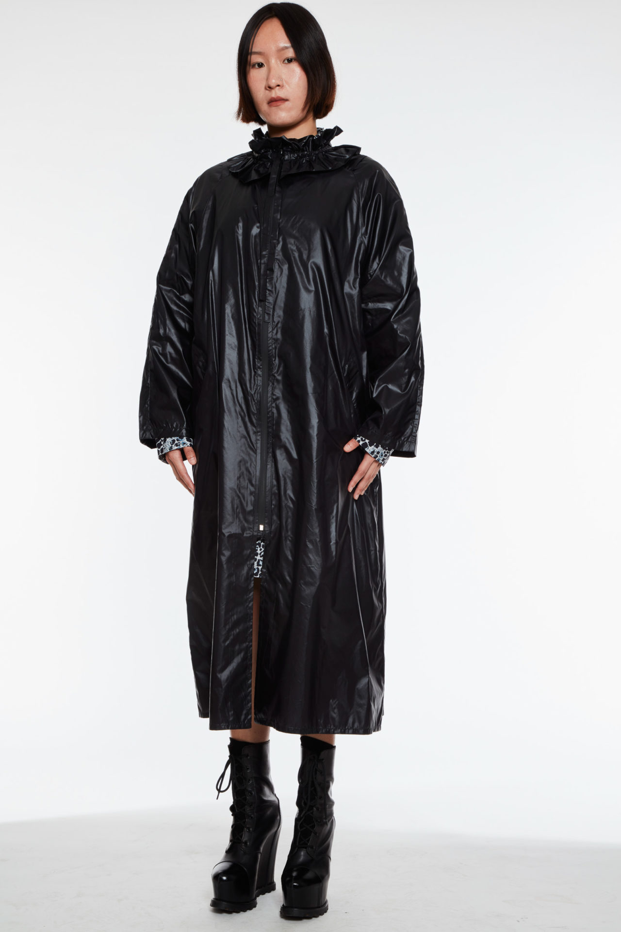 AW20-ruffledcoat-nylon-1